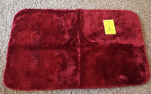 Chili Red Bath Rug 30 x 50