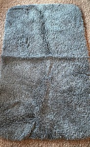 Dark Gray Bath Rug 30 x 50