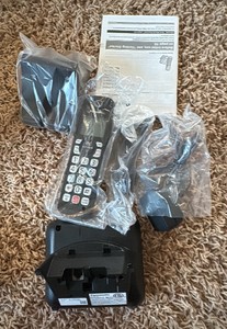 Panasonic Hands Free Home Phone, Package Says Phone Blocks Unwanted Calls, New, Comes in Original Box and Plastic Bags
