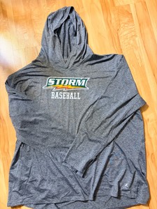 STORM ATHLETIC - Baseball - 3XL Long Sleeve hooded shirt - light weight