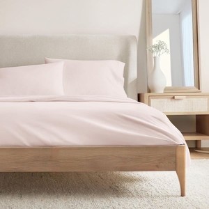 Queen - 4-Piece 160TC Cotton  Color- Rose - Queen Sheet Set - Retail $64
