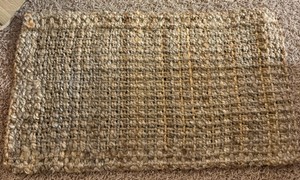 IndoorOutdoor Rope Material Rug, Very Durable and Rustic Looking 29 x 17