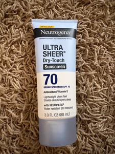 Neutrogena Ultra Sheer Dry-Touch 70 SPF 3.0 ounces