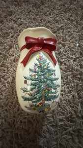 Christmas Holiday Tumbler, Hand Painted, Brand new no cracks