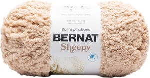 BERNAT SHEEPY Nylon Yarn 250G Light Fawn Color - Retail $15