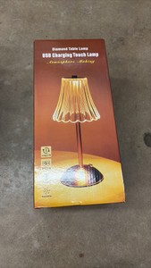 USB Charging Touch Lamp With Charging Cord