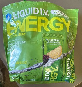 Liquid IV Energy Drink Powder Packets, Sugar Free, 25 Sticks Included, Mixed Fruit Flavors