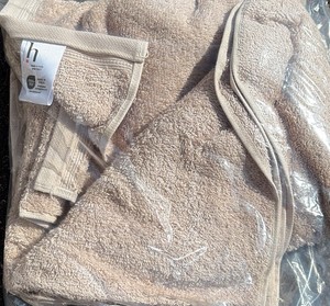 Tan Towel 27 x 52 100% cotton