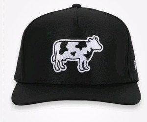 Waggle Legendairy Performance Golf Hat  Original Snapback  Milk Cow