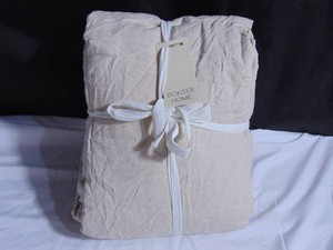 100% French Linen Sheet Set - Cal King - Putty Heather  BOKSER HOME