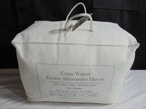 Extra Warm Premium Down Alternative Duvet Comforter Insert - FullQueen - White  BOKSER HOME