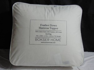 Feather & Down Plush Luxury Mattress Topper - Cal King  BOKSER HOME