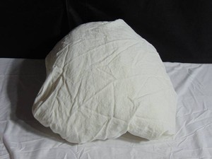 100% French Linen Duvet Cover - KingCal King - White  BOKSER HOME