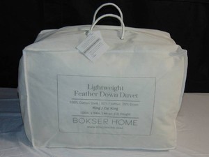 Feather & Down Duvet Comforter Insert - KingCal King - Lightweight  BOKSER HOME