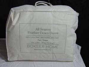 Feather & Down Duvet Comforter Insert - Full Queen - All Season  BOKSER HOME