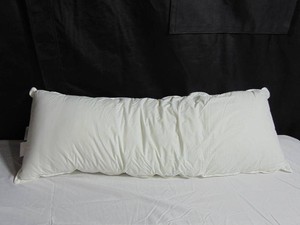 Lumbar Down Alternative White Bed Pillow - 16 x 44  BOKSER HOME