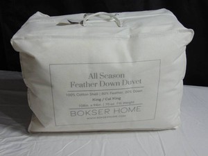 Feather & Down Duvet Comforter Insert - KingCal King - All Season  BOKSER HOME