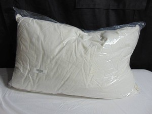 2 Pack Soft White Duck Feather & Down Bed Pillow - King  BOKSER HOME