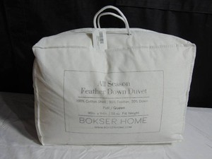 Feather & Down Duvet Comforter Insert - Full Queen - All Season  BOKSER HOME