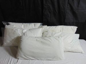 Lot of 5 Miscellaneous King size pillows