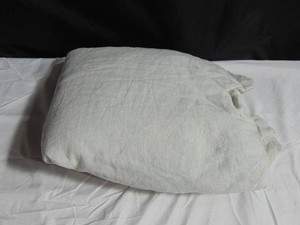 100% French Linen Duvet Cover - KingCal King - Pebble Heather  BOKSER HOME