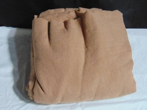 100% French Linen Duvet Cover - FullQueen - Clay  BOKSER HOME