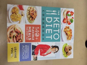 The Keto Diet Cookbook - Leanne Vogel - Paperback 2019 - 140 Flexible Keto Meals (Victory Belt) - Good
