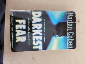 Darkest Fear by Harlan Coben PB Myron Bolitar #7 Mystery Thriller - EX-LIBRARY Good