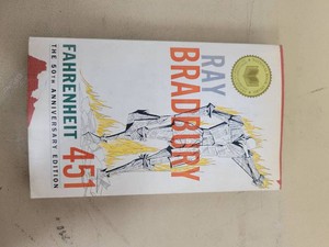 Fahrenheit 451 by Ray Bradbury PB Del Rey 50th Anniversary Ed. Dystopian SF Classic - Very Good