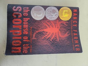 The House of the Scorpion by Nancy Farmer PB Atheneum (2004) Dystopian YA Sci-Fi - National Book Award Winner - Good
