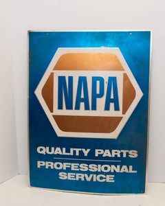Metal Napa Sign