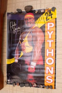 Vintage Hulk Hogan Poster