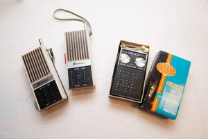 Hylite Deluxe Solid State Radio and Peerless Walkie Talkies
