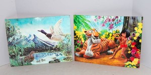 IridescentMoving Plastic Prints - Nature Scene and Disney