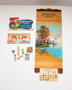 Various Vintage Paper Goods