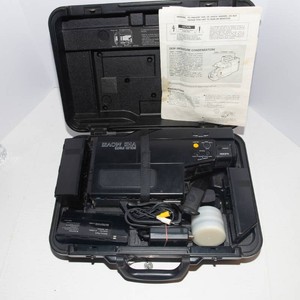 Vintage Camcorder And Case