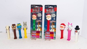 Various Vintage Pez Dispensers