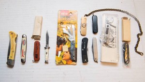 Various Pocket Knives