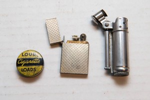 Vintage Lighters and Tin