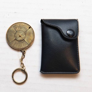 Vintage 50-Year Calendar Keychain  1983 to 2032
