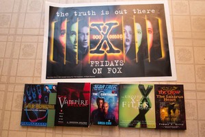 X-Files Poster and Books