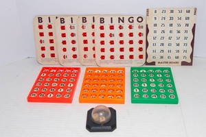Vintage Bingo Boards