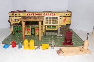 Keystone Garage  1940s Childrens Toy