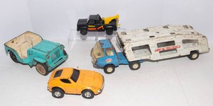 Various Vintage Tonka Trucks