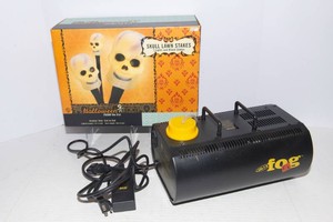 Miscellaneous Halloween Decor -Fog Machine and Lawn Stakes