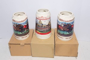 Canterbury Mugs  Set of Three New in Box - 1988 and 1991