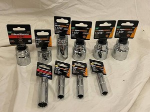 GearWrench SAE Socket Assortment (10 Piece)