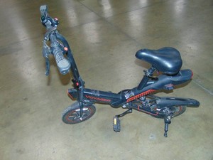 Voyager Compass Foldable Electric Bike for Adults, Folding Commuter Bike with 15 MPH Max Speed,