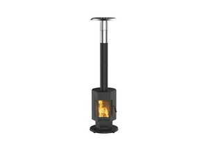 $289 Backyard Creations  80-3/4" Patio Pellet Heater
