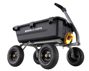 $199 Gorilla  Poly Dump Cart - 1,200 lb.